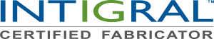 A black and green logo for the green field farm.