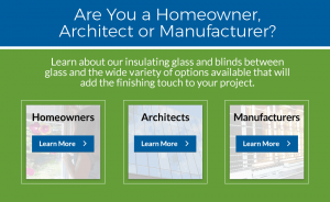 A home page of the homeowners, architects and manufacturers website.